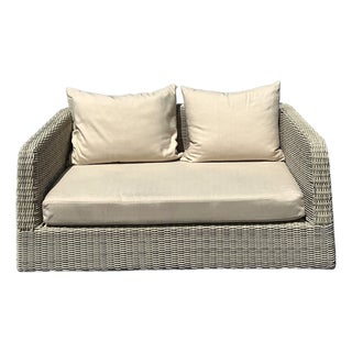 Vintage Janus Et Cie “Zeya” Two Seat Sofa For Sale