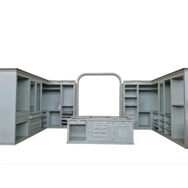 Open Walk-in Closet with Central Island, 1990, Set of 11 For Sale - Image 10 of 10