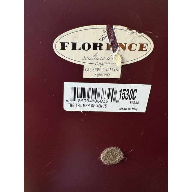 Vintage 2000 Florence Giuseppe Armani "The Triumph of Venus" Sculpture #1530c For Sale - Image 10 of 10