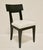 Wood Chair in Anthracite Sycamore with Aniline Premium White Leather Seat For Sale - Image 7 of 7