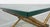 Metal Vintage Gold Gilt Faux Bamboo Campaign X Base End Table Italian Regency A For Sale - Image 7 of 9