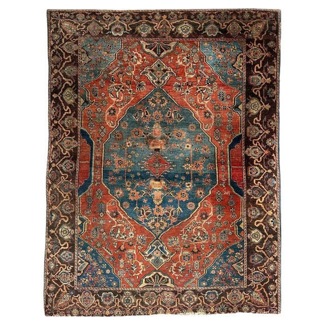 Antique Style Bobyrugs Tabriz Rug For Sale