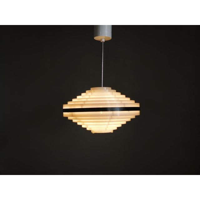 Czech Space Age UFO Pendant Lights, 1960s, Set of 2 For Sale - Image 11 of 12