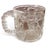 Vintage 1995 McDonalds Batman Forever Two-Face Raised Glass Handled Mug. Raised Two-Face flipping coins that turn into...