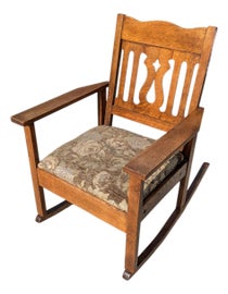 Example of Stickley Brothers Rocking Chairs