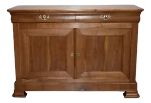 Long Louis Philippe Buffet in Cherry, 19th Century