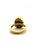 Baby Blue Bochic “Capri” Natural Rose Cut Diamond Ring Set In 18K Gold & Silver For Sale - Image 8 of 11