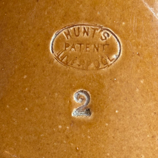 Antique English Stoneware Flagon For Sale - Image 9 of 12