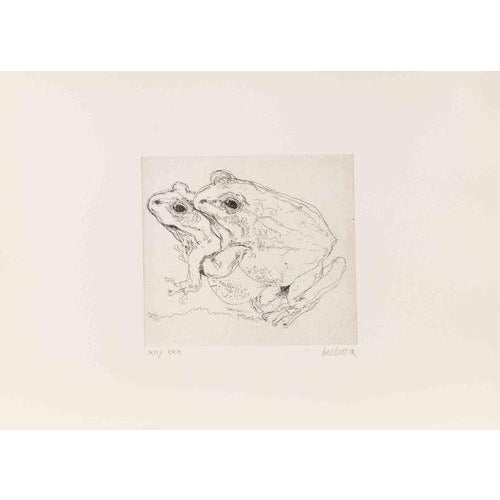 Etching and drypoint realized by Sergio Barletta. Hand signed and numbered. Edition of 30 in roman numbers. Very good...