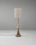 19th Century French Neoclassical Wood Patinated Floor Lamp Extra Large 5 Feet For Sale - Image 16 of 18