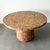 Brown Vintage MCM Round Cork Dining Table 70s For Sale - Image 8 of 10