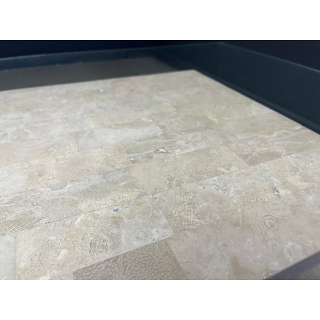 Tesselated Column Coffee Table by Maitland Smith, 1970s For Sale - Image 11 of 11