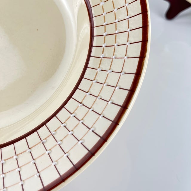 1970s Vintage Soup Plates from Longchamp, 1950s, Set of 4 For Sale - Image 5 of 9