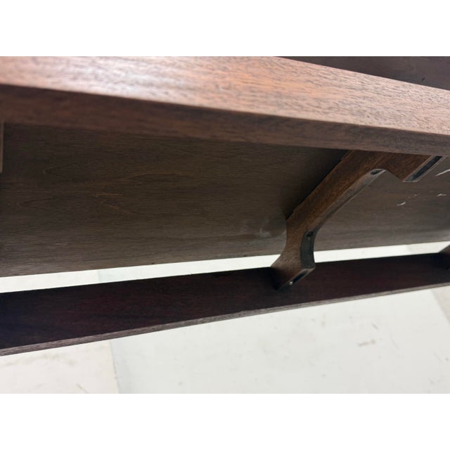 West Coast Modern Handcrafted Entry Way Console For Sale - Image 12 of 12