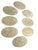 Vintage Hallie St. Mary Capiz Pearl Shell Place Mats- Set of 8 For Sale - Image 9 of 17