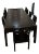 Rosewood Dining Table, 10 Chair Set, and Matching Table Pad Set of 20 For Sale