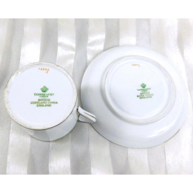 Ceramic 1930s Spode Copeland Demitasse Tea Cups in Admoral - 10 Pieces For Sale - Image 7 of 9