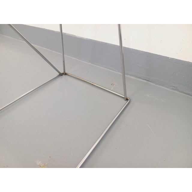 Vintage Desk in Smoked Glass and Chrome Metal, 1970s For Sale - Image 11 of 18