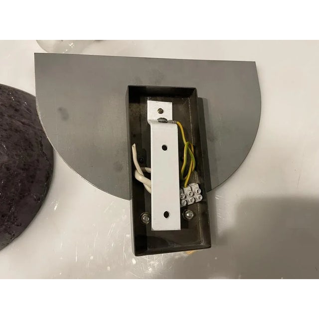 1980s Murano Glass Sconces by Mila Schon for Arte Vetri, Italy, 1980s, Set of 2 For Sale - Image 5 of 10