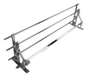 Art Deco Chrome Wall Rack