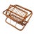 Mid-Century Modern Mid-Century Bamboo & Rattan Magazine Rack For Sale - Image 3 of 5