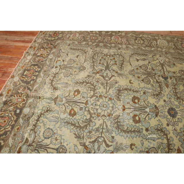 Antique Persian Lilihan Rug - 8'10" x 11'3" For Sale - Image 9 of 11