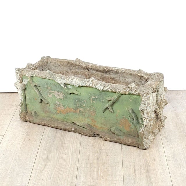 French Antique Cast Stone Planter, Circa 1880 For Sale - Image 4 of 9