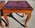 Wood Mid Century Anglo Indian Walnut Coffee & Side Tables 3 Piece Set For Sale - Image 7 of 18
