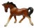 Mid Century Bone China Horse Figurine For Sale