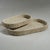 Boho Chic Reggio Loom Oval Raffia Tray with Leather Trim, Large For Sale - Image 3 of 6
