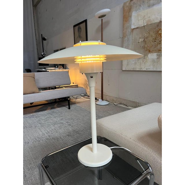 Cream Danish Table Lamp by Lyfa For Sale - Image 8 of 9