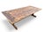 Not Yet Made - Made To Order Farmhouse Reclaimed Wood Trestle Table With Breadboard - 42" For Sale - Image 5 of 8