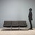 Vintage mid-century modern three-seater sofa, designed by André Vandenbeuck and produced by Strässle International. The...