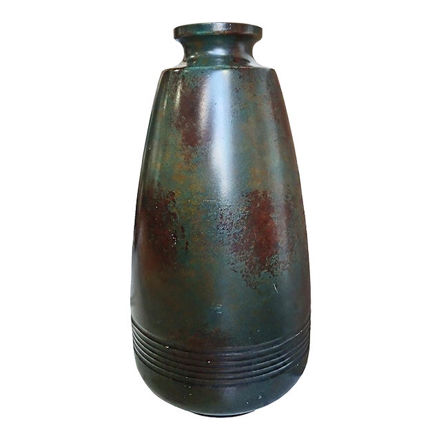 Cast Bronze Vase, Japan, Early 20th Century For Sale