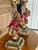 Wildwood Late 20th Century Pair of Wildwood Figural Monkey Table Lamps With Woven Seagrass Shades For Sale - Image 4 of 12