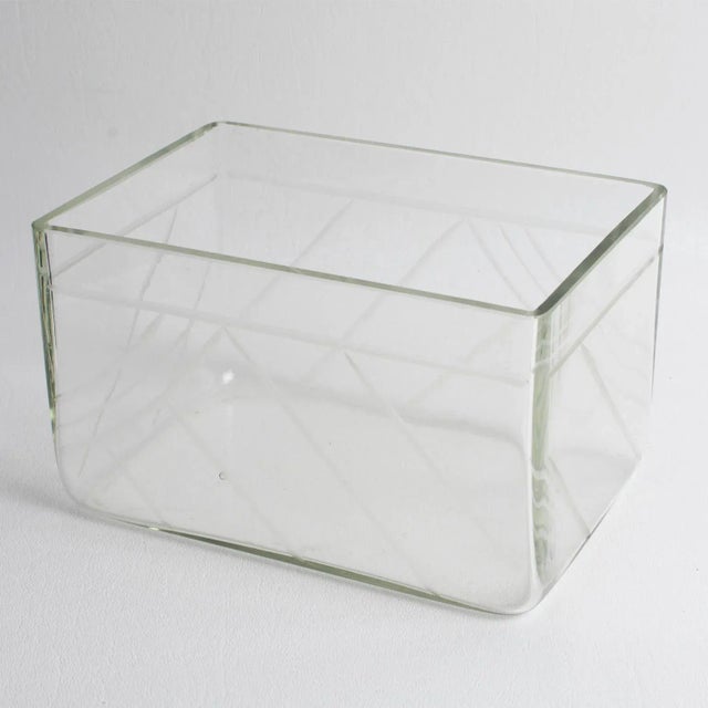 French Art Deco Wood and Crystal Cookie Box Candy Jar For Sale - Image 10 of 13