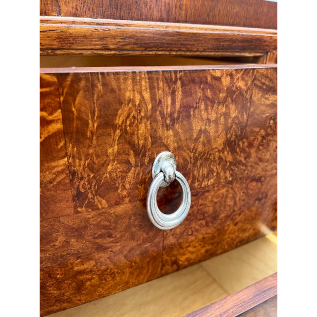 Thomasville Bogart Collection Bel Air Burled Sideboard Buffet For Sale - Image 9 of 12