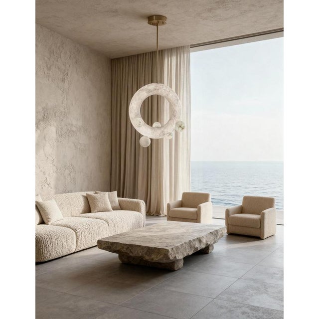 Ozark Pendant Lamp by United Alabaster For Sale - Image 9 of 10