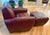 Animal Skin 1990s Iconic Dakota Jackson Ke-Zu Chair With Ottoman For Sale - Image 7 of 8