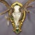 Mid 20th Century Capital Black Forest Uneven 32 Pointer Deer Trophy on Wooden Plaque For Sale - Image 5 of 5