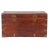 Late 19th Century Campaign Marine Chest in Camphor Wood For Sale - Image 9 of 9