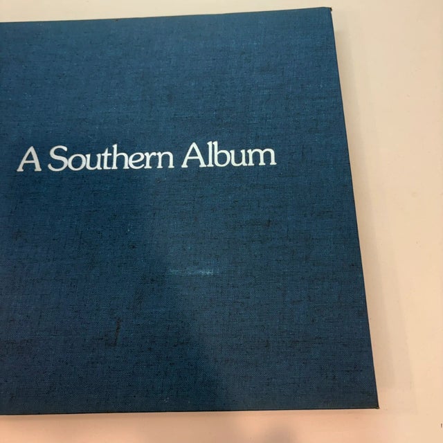 Late 20th Century A Southern Album Signed First Edition Vintage Blue Hardcover Coffee Table Book For Sale - Image 5 of 9