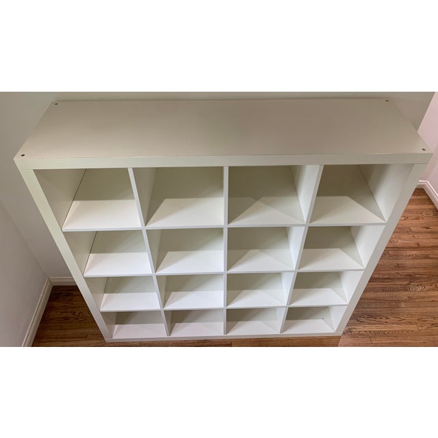 Wood Vintage Cubby Hole Wood Bookcase For Sale - Image 7 of 9