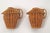 Bamboo Lantern Wall Lights, 1950s, Set of 2, in Very Good conditions. Designed 1950 to 1959 Up to 250V (Europe/UK...