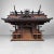 This authentic wooden kamidana (神棚), dating from around 1868–1912, is a rare and striking example of traditional Japanese...