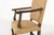 A grand 17th century italian baroque open armchair. made in northern italy, this chair features a charming, original...