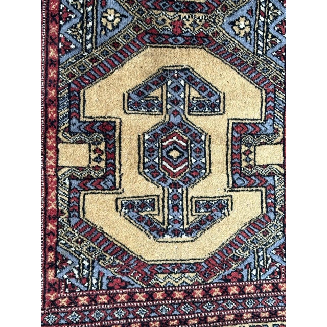 Vintage Pakistani Distressed Rug, 1970s For Sale - Image 11 of 18