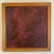 "Crimson Abstract" Contemporary Minimalist Mixed-Media Painting, Framed For Sale In Houston - Image 6 of 6