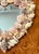 Shabby Chic 1980s Shell Encrusted Heart Mirror For Sale - Image 3 of 6
