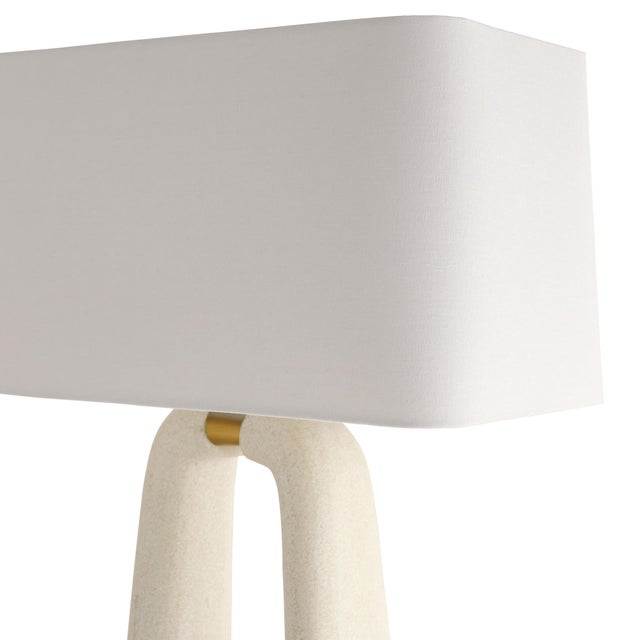 Arteriors Home Gianni Ivory Ricestone Lamp For Sale In Dallas - Image 6 of 10